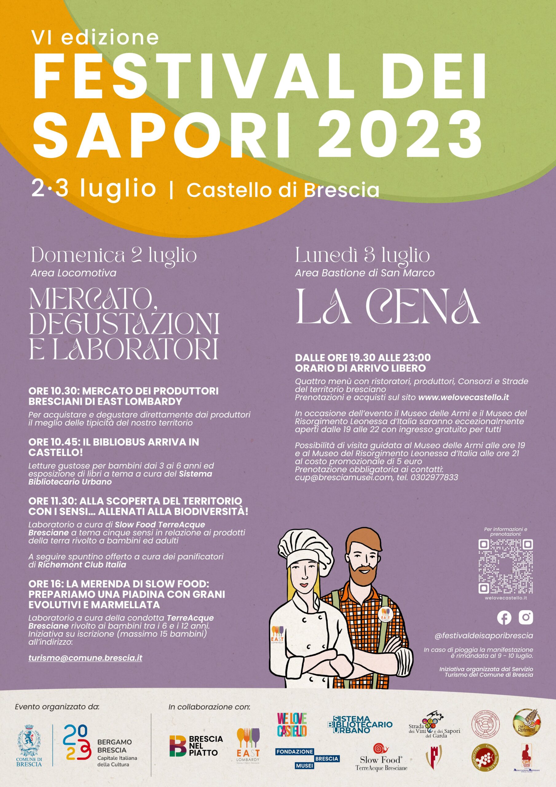 FESTIVAL DEI SAPORI – VI EDIZIONE 2 E 3 LUGLIO: UNA DUE GIORNI ALL'INSEGNA  DELL'ENOGASTRONOMIA BRESCIANA - Gazzetta della Lombardia